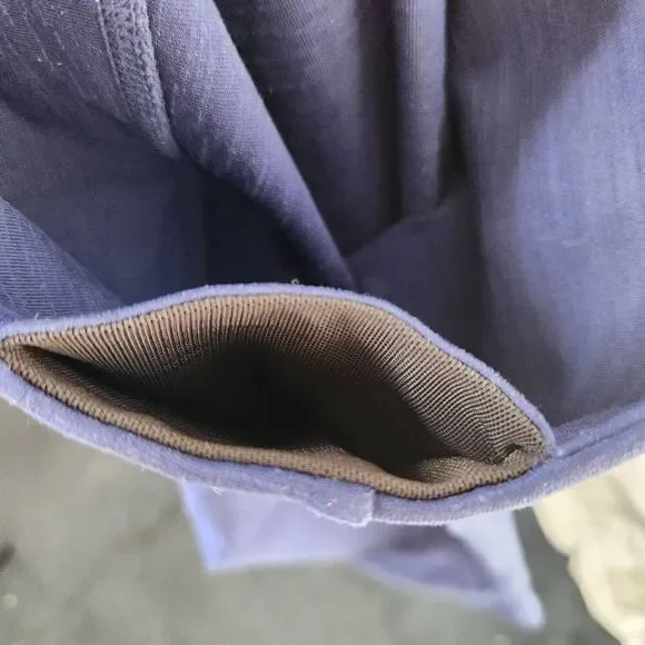 Manduka Essence High Rise Yoga Leggings Heather Blue Small - Picture 10 of 10